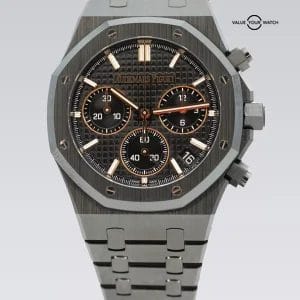 Audemars Piguet Royal Oak Chronograph 41mm Black Ceramic 2022 BOXES/PAPERS!