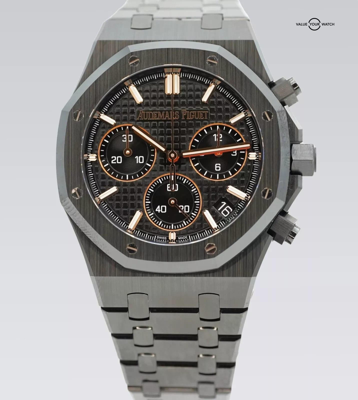 Audemars Piguet Royal Oak Chronograph 41mm Black Ceramic 2022 BOXES/PAPERS!