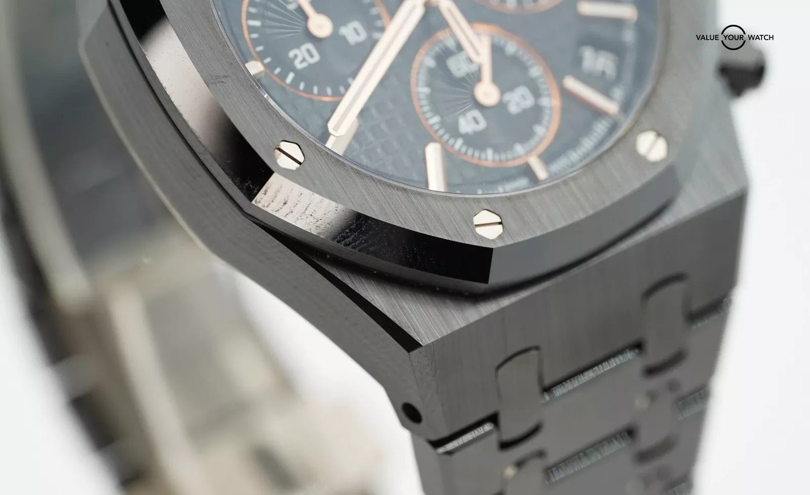 Audemars Piguet Royal Oak Chronograph 41mm Black Ceramic 2022 BOXES/PAPERS! - Image 7