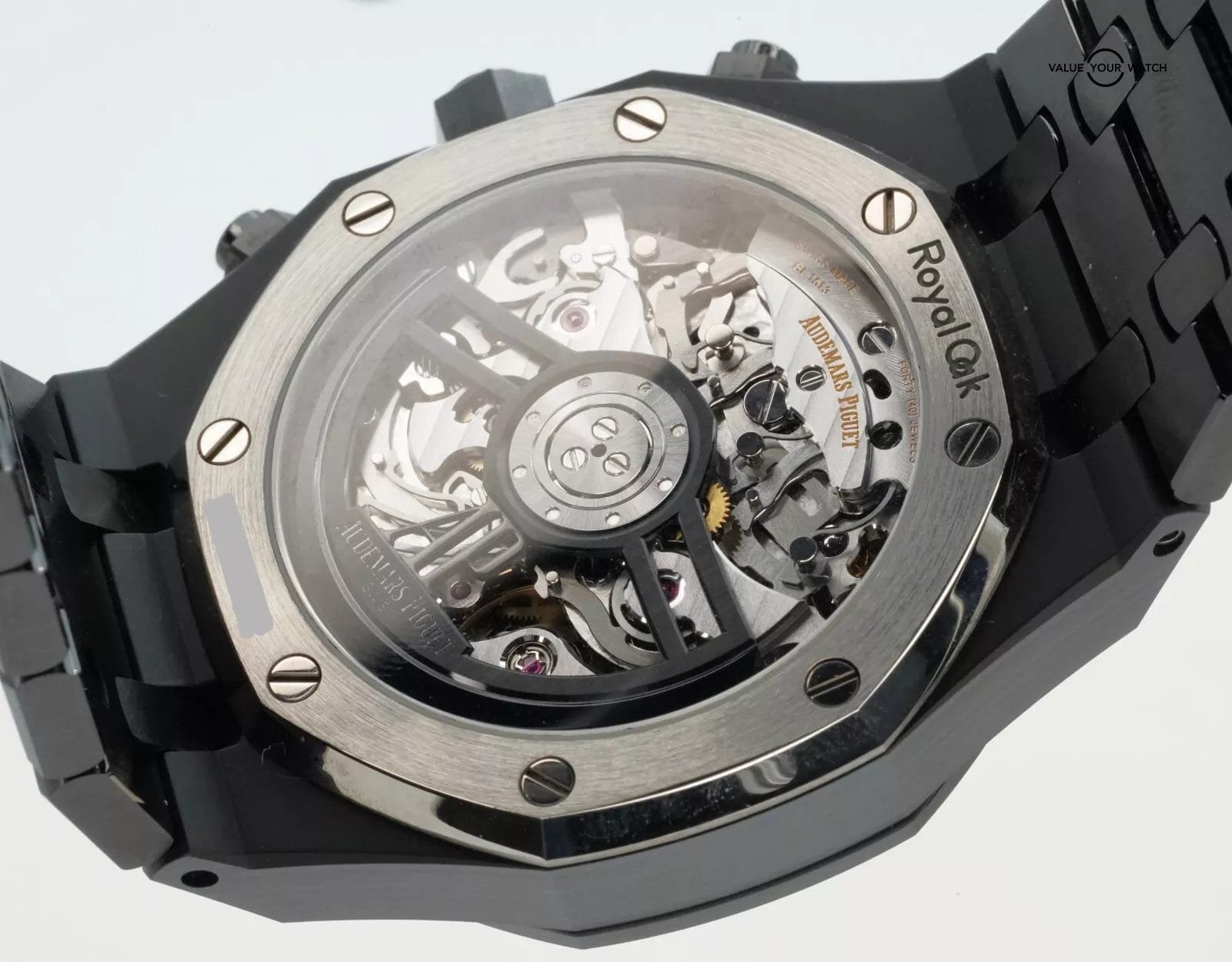 Audemars Piguet Royal Oak Chronograph 41mm Black Ceramic 2022 BOXES/PAPERS! - Image 9