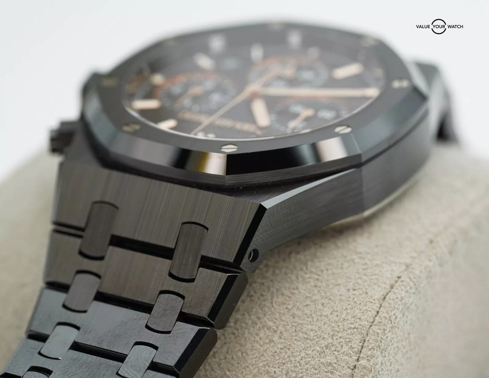 Audemars Piguet Royal Oak Chronograph 41mm Black Ceramic 2022 BOXES/PAPERS! - Image 16