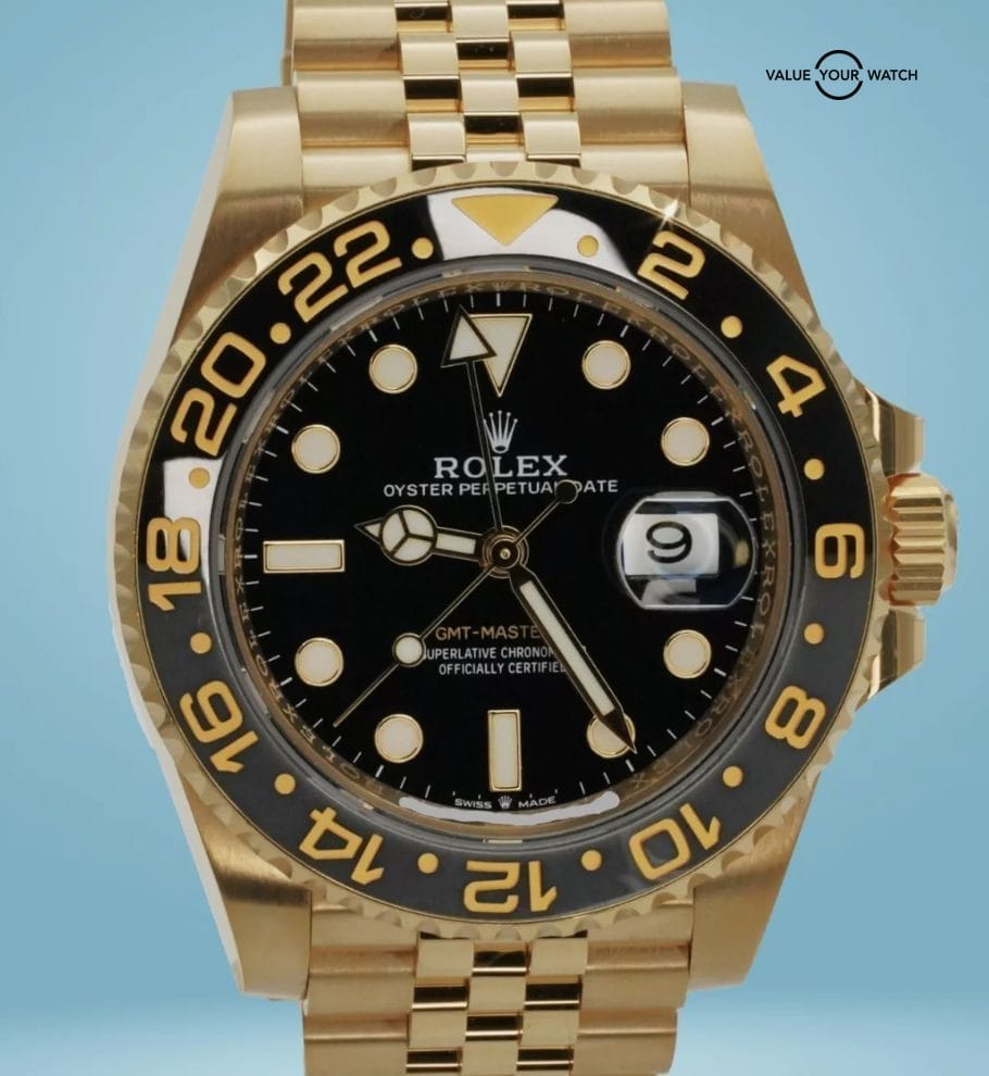 ROLEX GMT-Master II 126718GRNR 18K Yellow Gold Jubilee Black Dial 2023 B/P! - Image 18