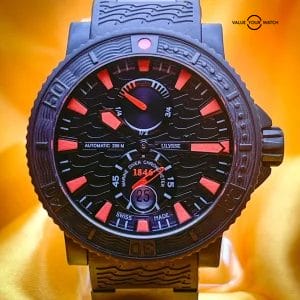 Ulysse Nardin Limited Edition Maxi Marine Black Sea Diver 45mm 263-92