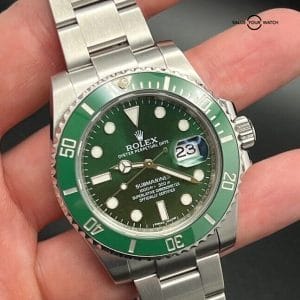 Rolex Hulk Submariner 116610LV 40mm watch 2016 card/papers