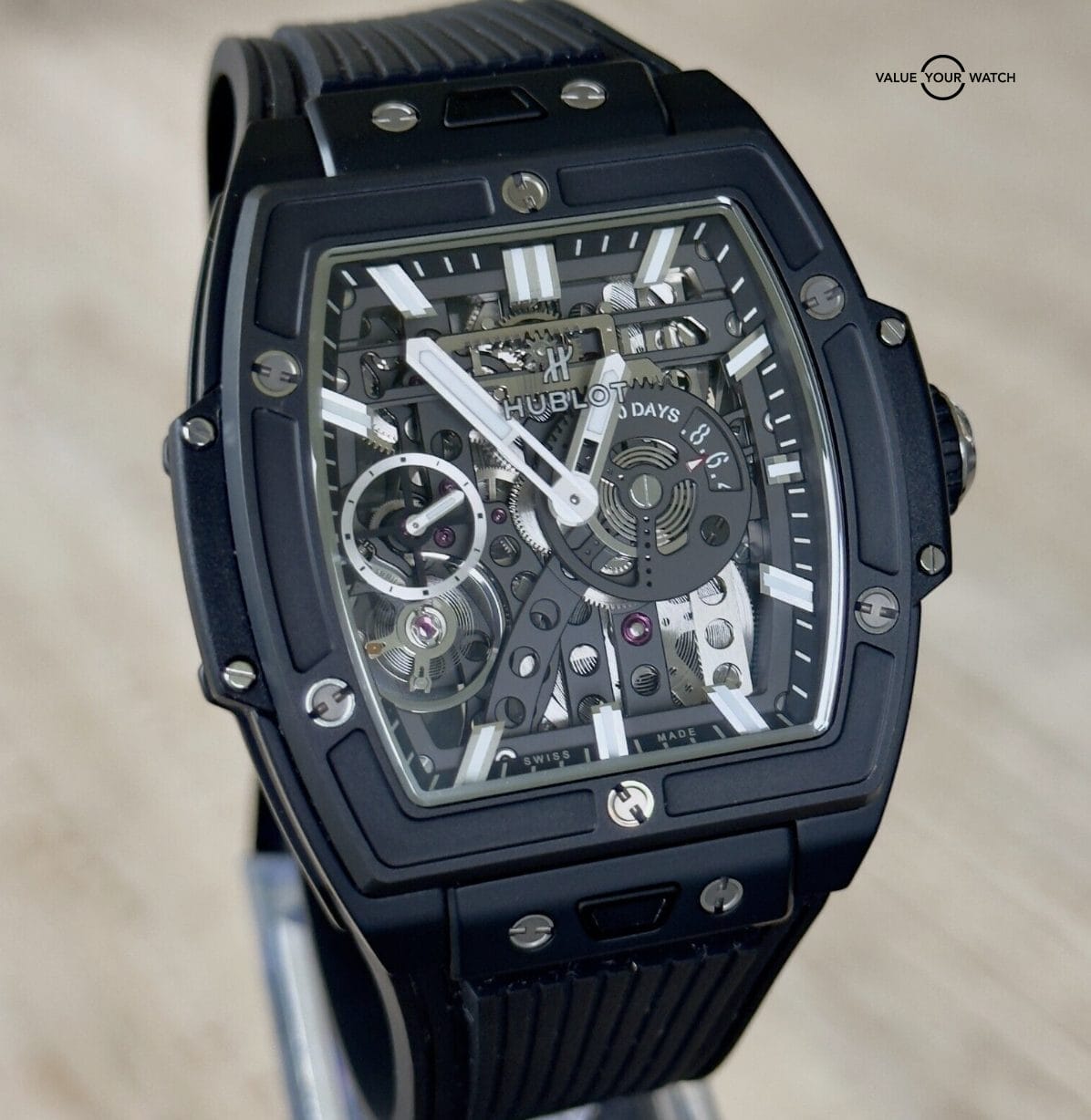 Hublot Spirit of Big Bang Meca-10 Black Magic Ceramic Full Set - 614.CI.1170.RX - Image 2