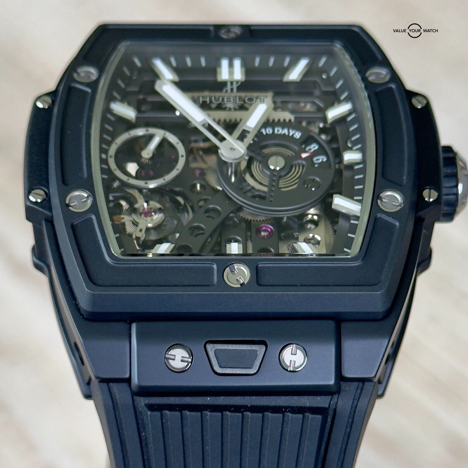 Hublot Spirit of Big Bang Meca-10 Black Magic Ceramic Full Set - 614.CI.1170.RX - Image 4