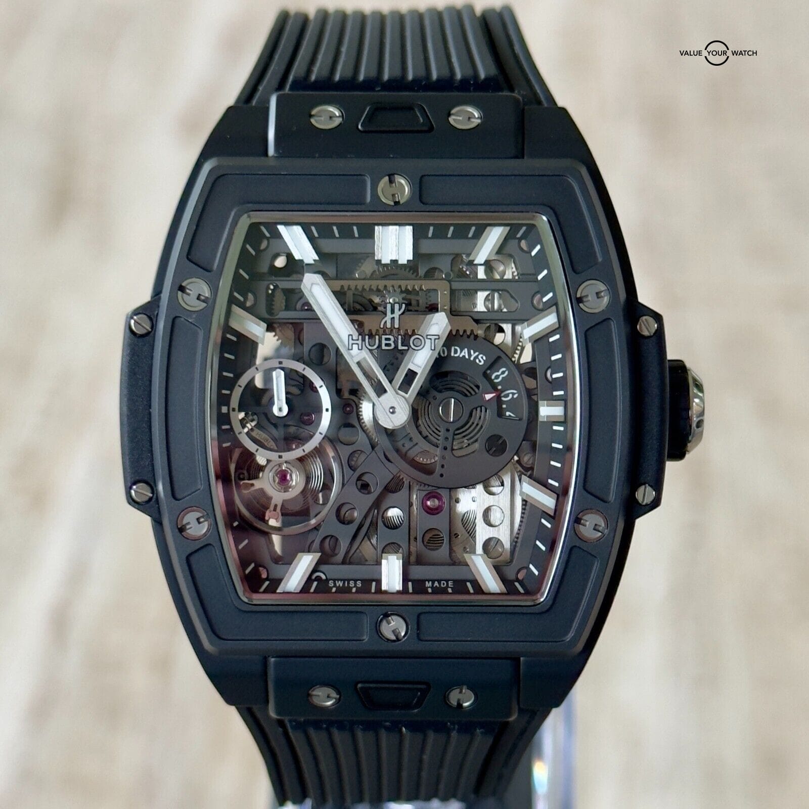 Hublot Spirit of Big Bang Meca-10 Black Magic Ceramic Full Set - 614.CI.1170.RX - Image 7