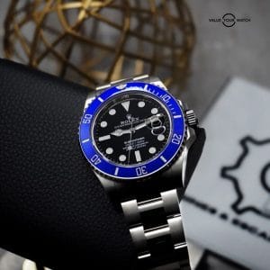 Rolex Submariner Cookie Monster 126619LB 41mm White Gold Blue Bezel B&P