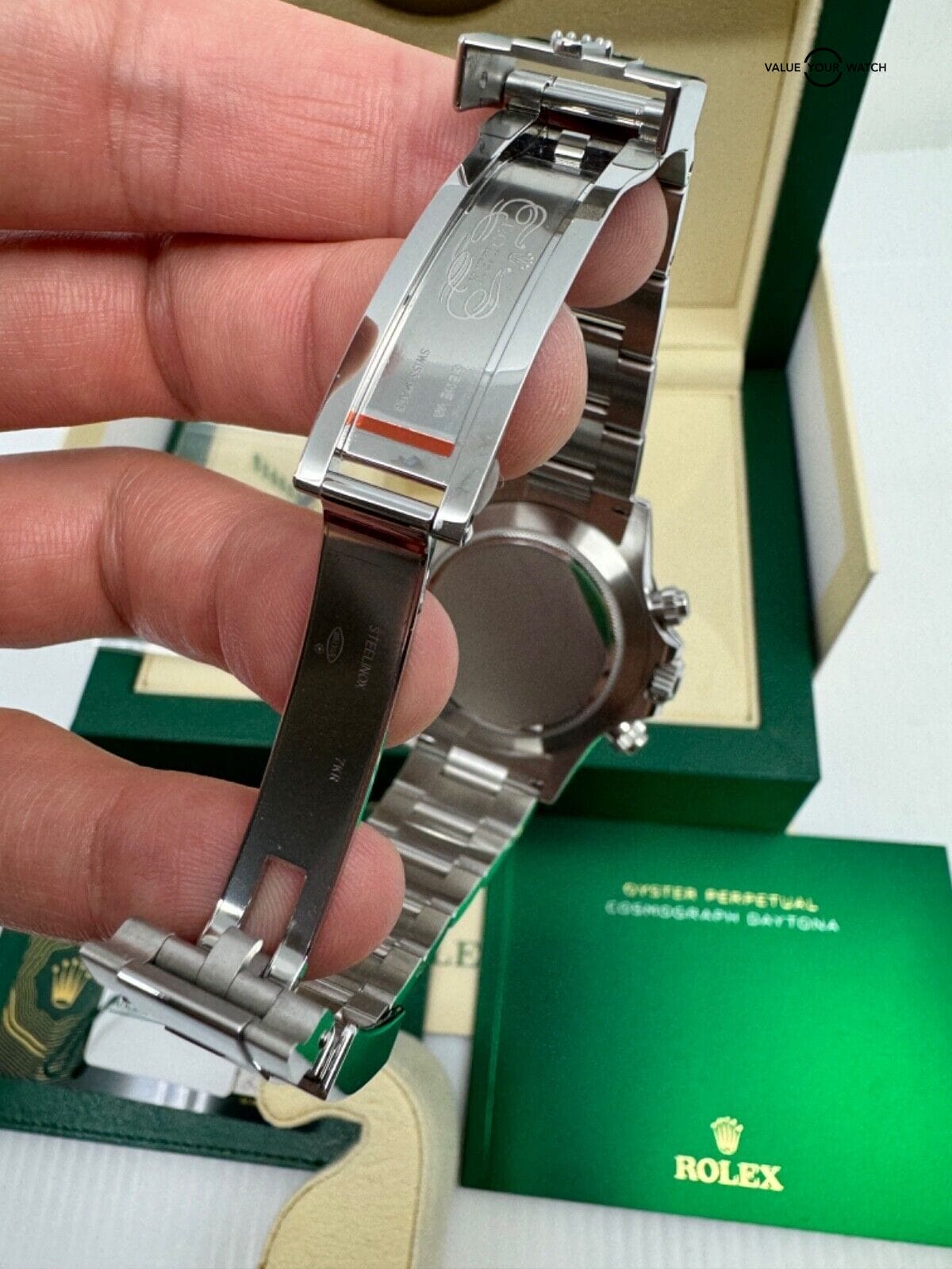 2023 Unworn Complete Set Rolex Panda Daytona 116500LN Ceramic Bezel White Dial - Image 5