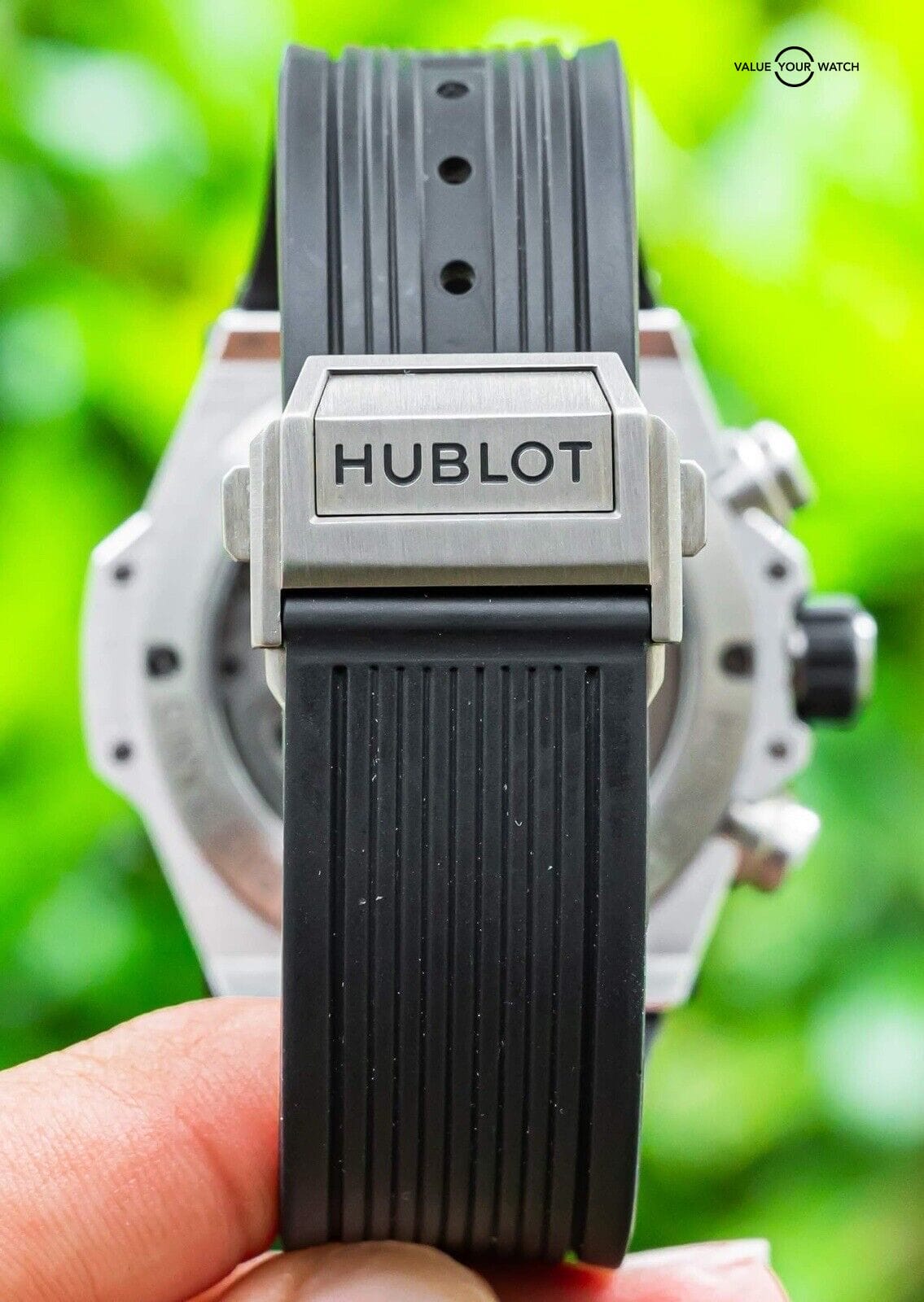 Hublot Big Bang Unico Titanium Pave Diamonds 42 mm $35K MSRP 441.NX.1170.RX.1704 - Image 3