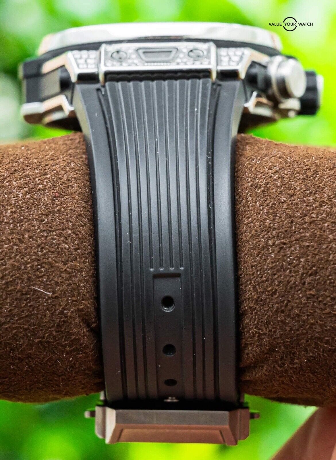 Hublot Big Bang Unico Titanium Pave Diamonds 42 mm $35K MSRP 441.NX.1170.RX.1704 - Image 5