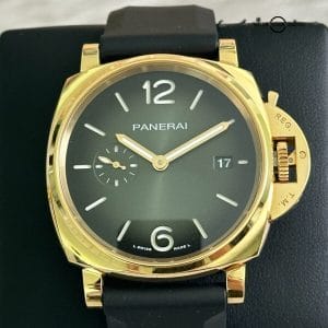 2024 Panerai Luminor Due 42mm Yellow Gold Green Dial – PAM01423 PAM1423 PAM 1423