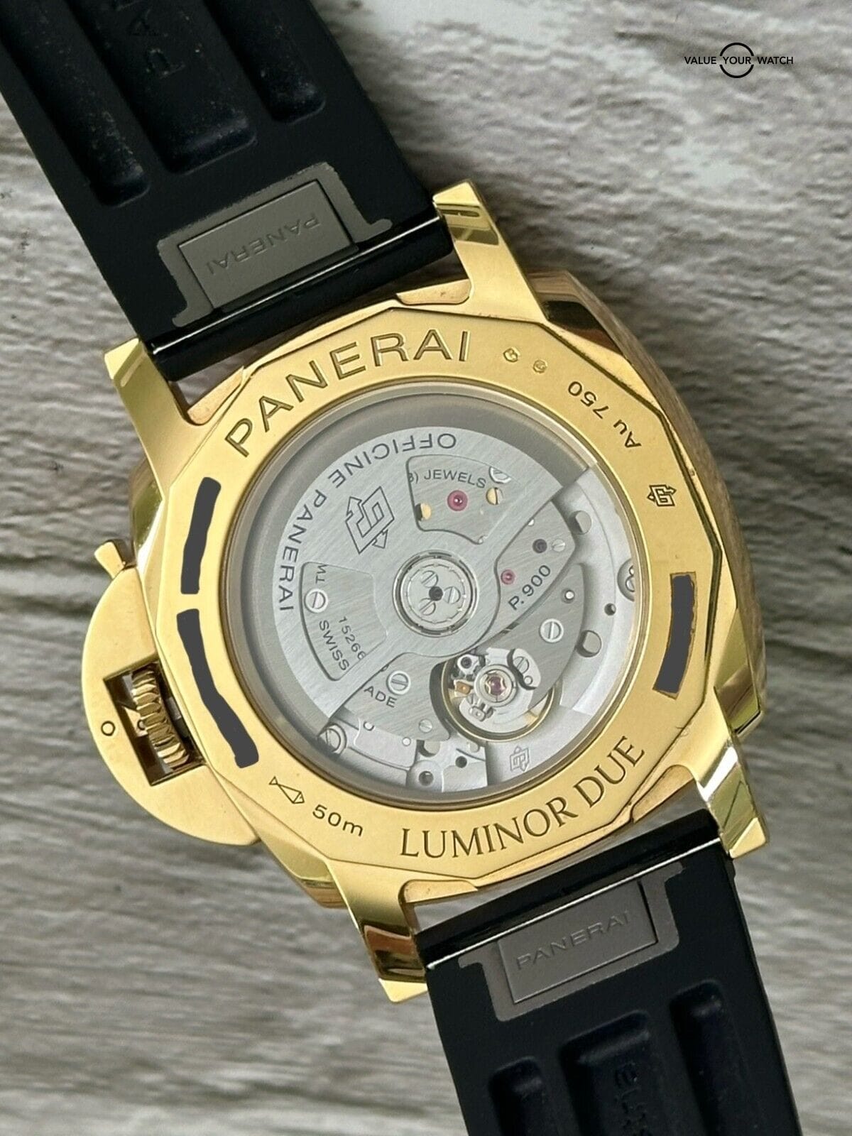 2024 Panerai Luminor Due 42mm Yellow Gold Green Dial – PAM01423 PAM1423 PAM 1423 - Image 5