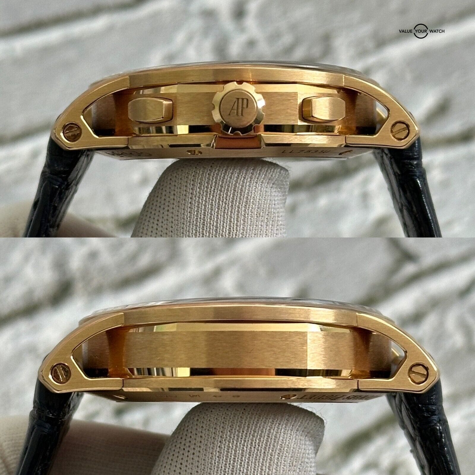 Audemars Piguet Code 11.59 Chronograph 41mm Rose Gold AP Smoked Blue 26393OR - Image 11