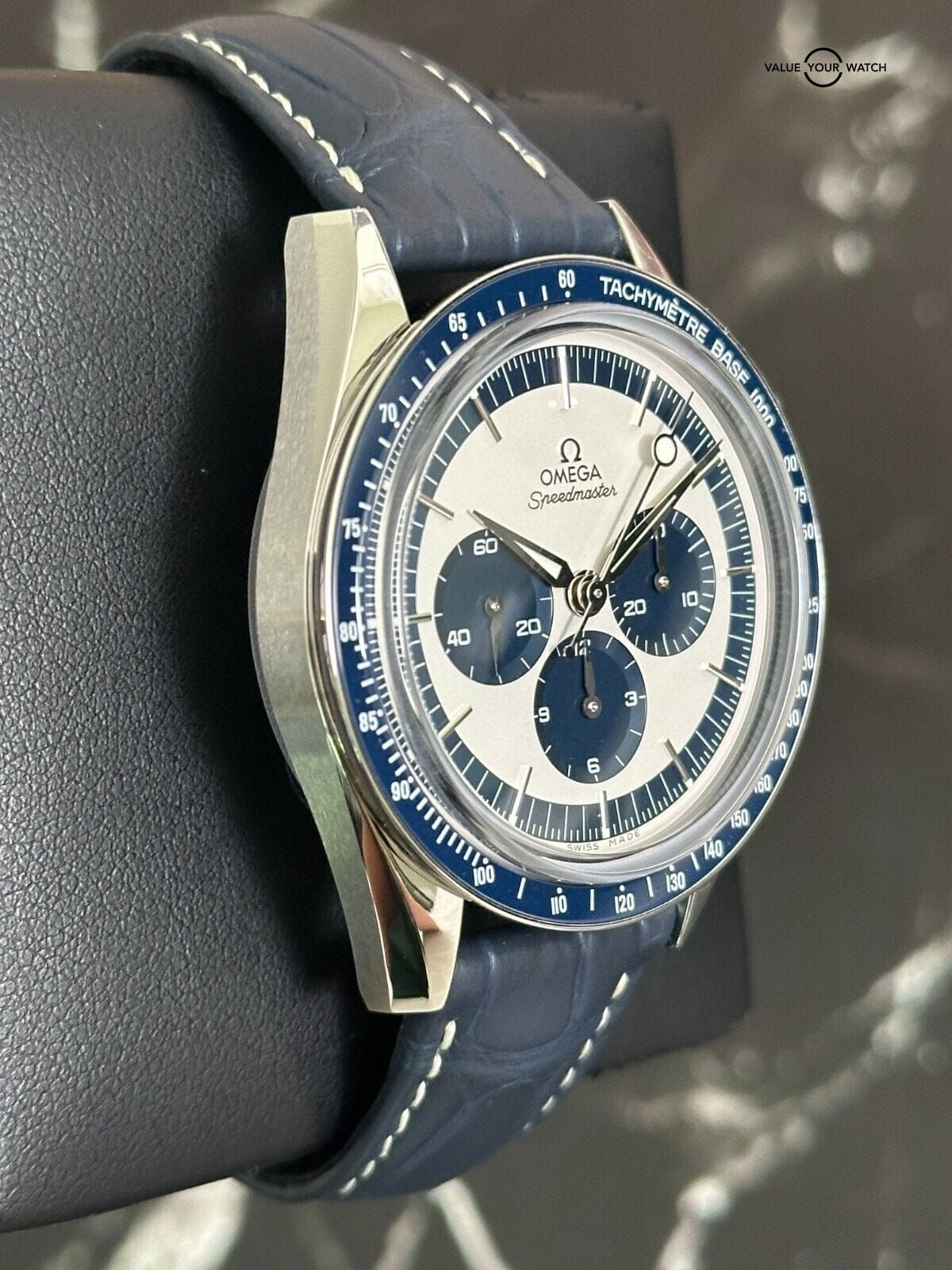 Omega Speedmaster Professional Moonwatch CK2998 Blue Anniversary Series Ltd Ed. - Image 4