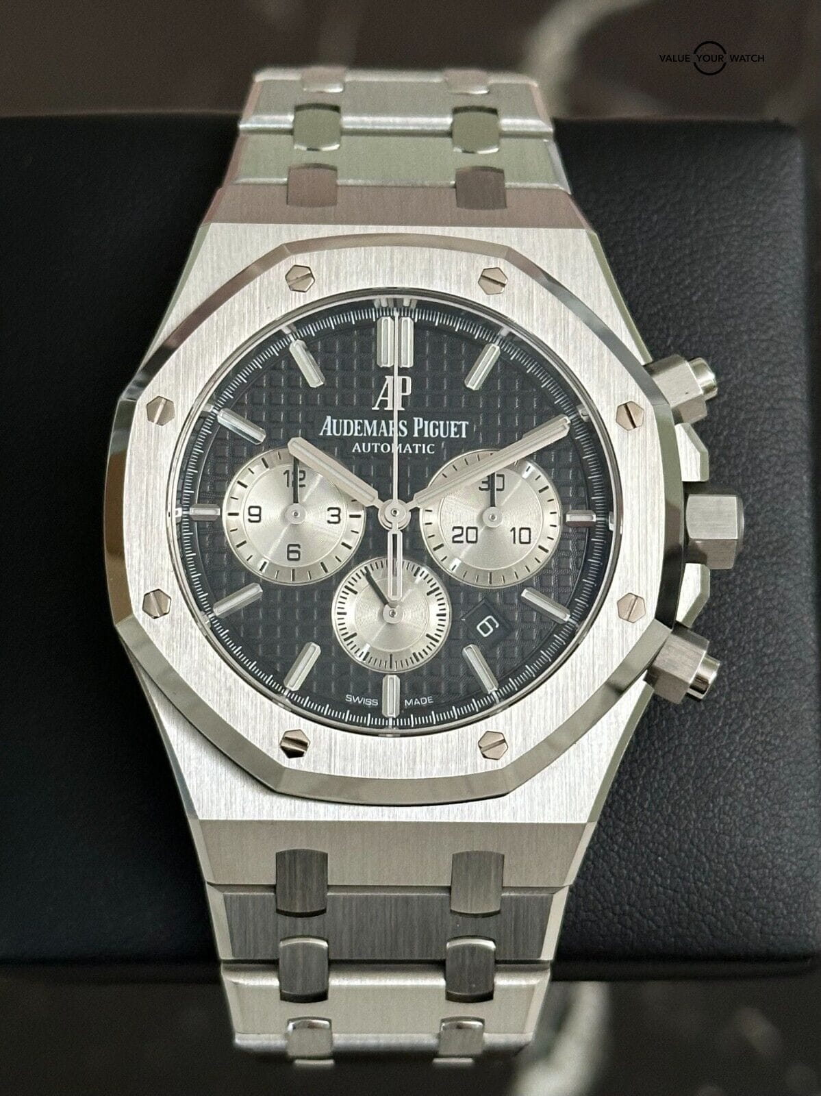 Audemars Piguet Royal Oak Chronograph 41mm AP Black Dial Reverse Panda 26331ST