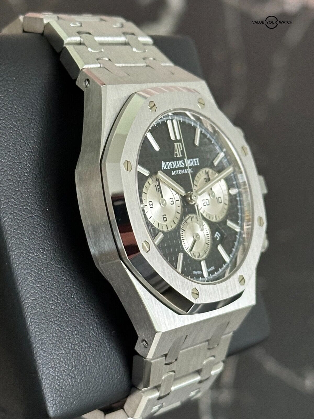 Audemars Piguet Royal Oak Chronograph 41mm AP Black Dial Reverse Panda 26331ST - Image 3