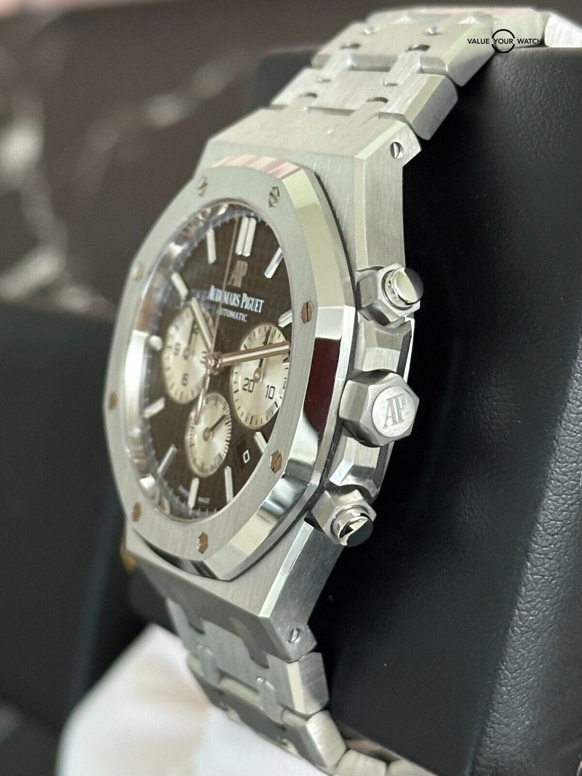 Audemars Piguet Royal Oak Chronograph 41mm AP Black Dial Reverse Panda 26331ST - Image 4