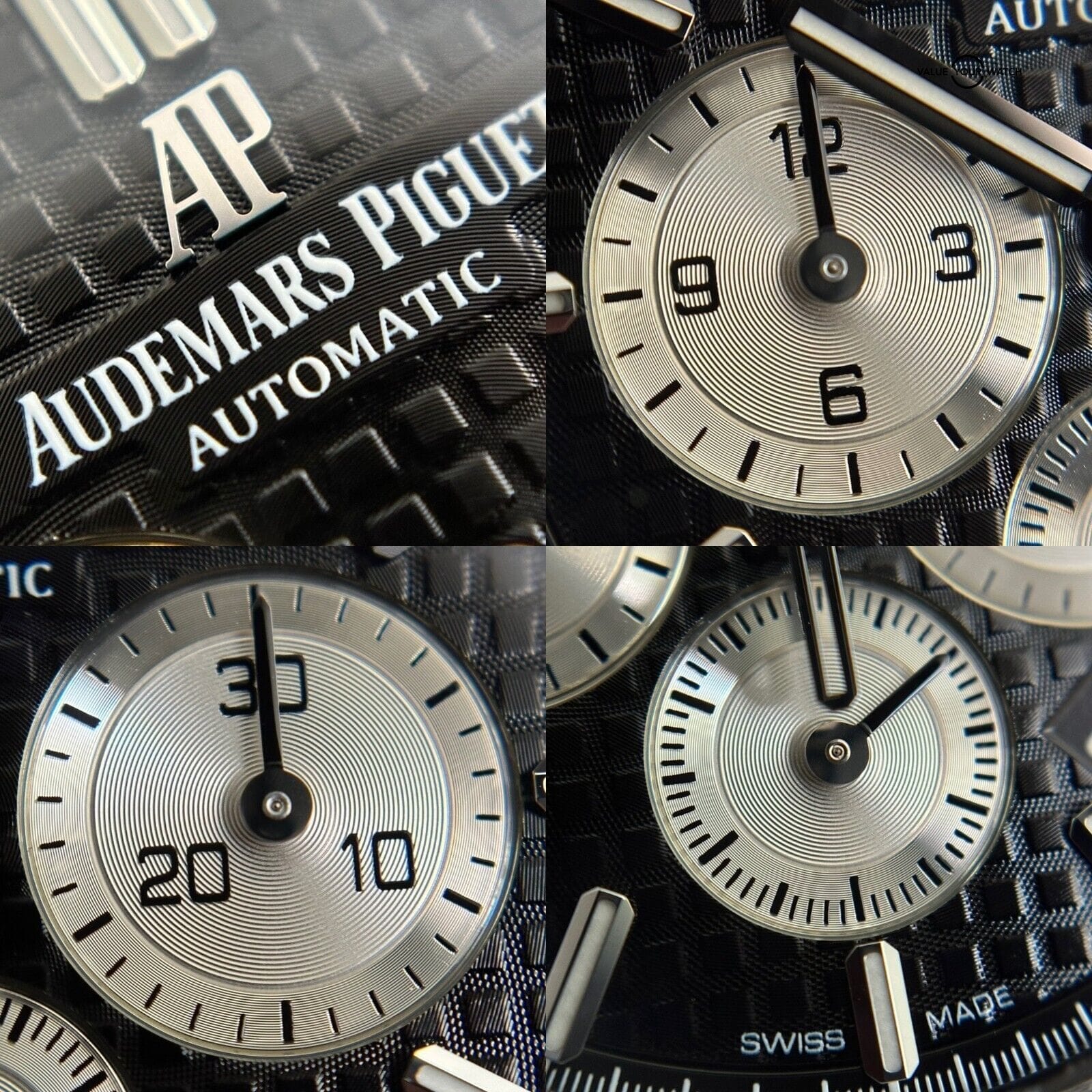 Audemars Piguet Royal Oak Chronograph 41mm AP Black Dial Reverse Panda 26331ST - Image 7