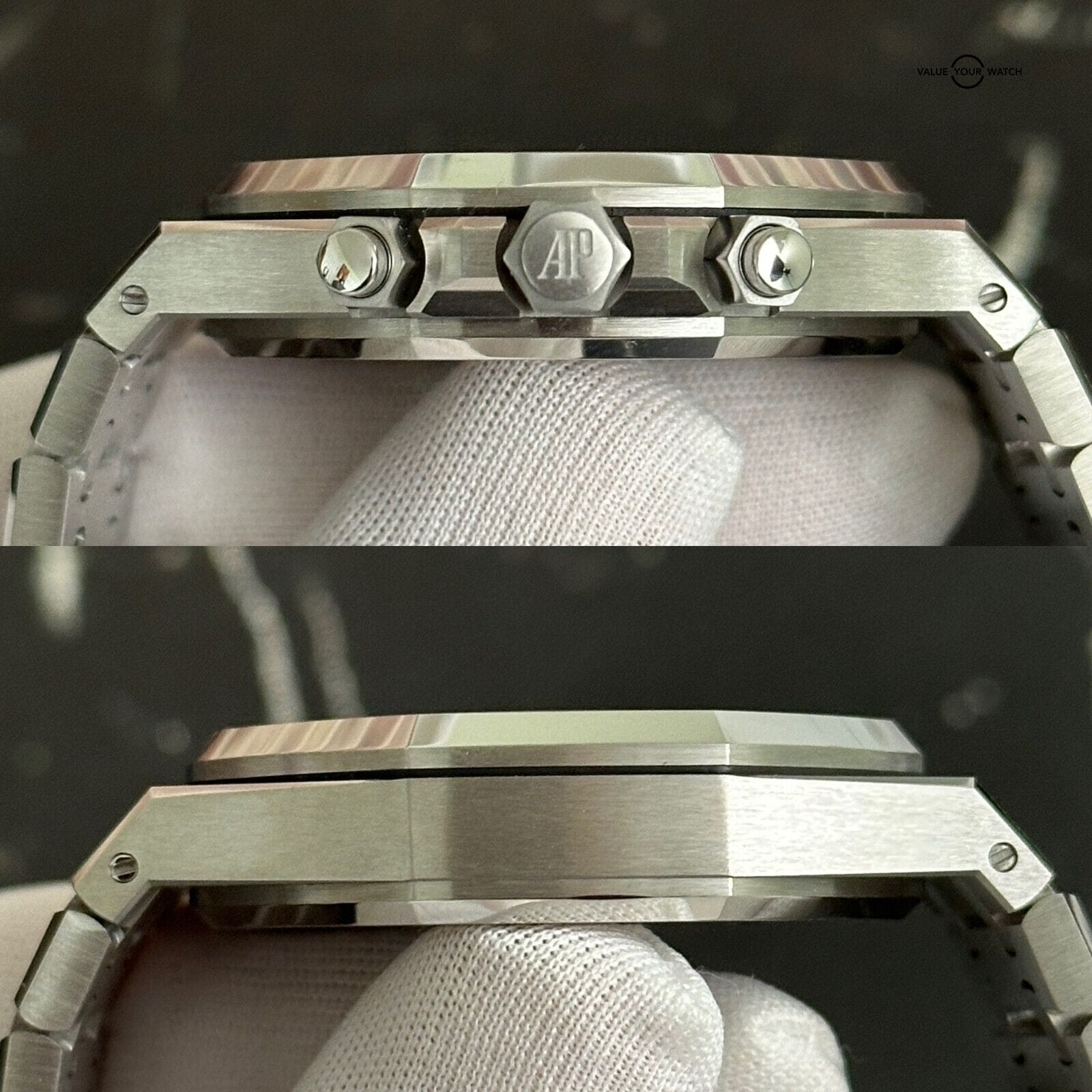 Audemars Piguet Royal Oak Chronograph 41mm AP Black Dial Reverse Panda 26331ST - Image 10