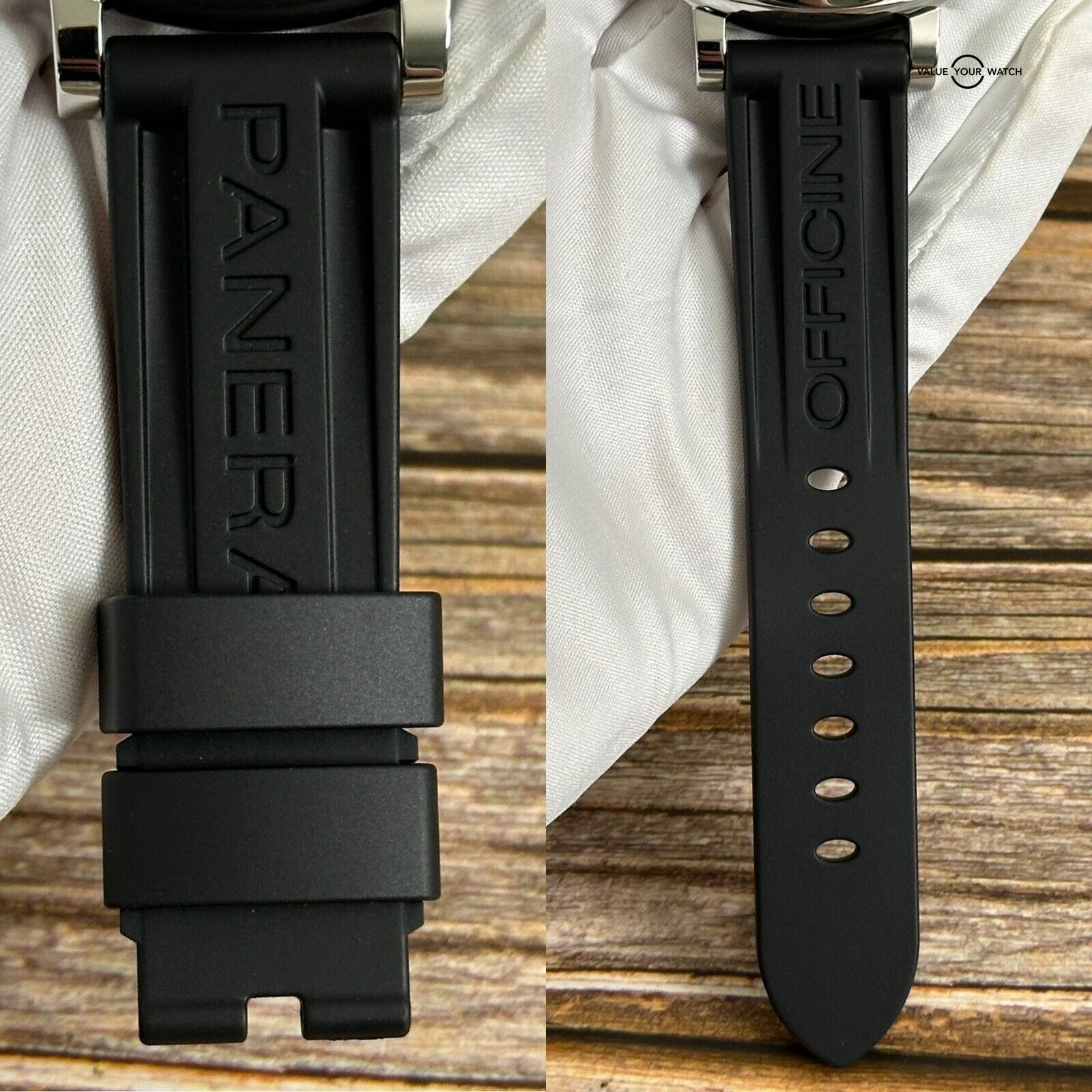 Panerai Luminor 1950 3 Days GMT Power Reserve Acciaio 42mm Hobnail PAM01537 - Image 13