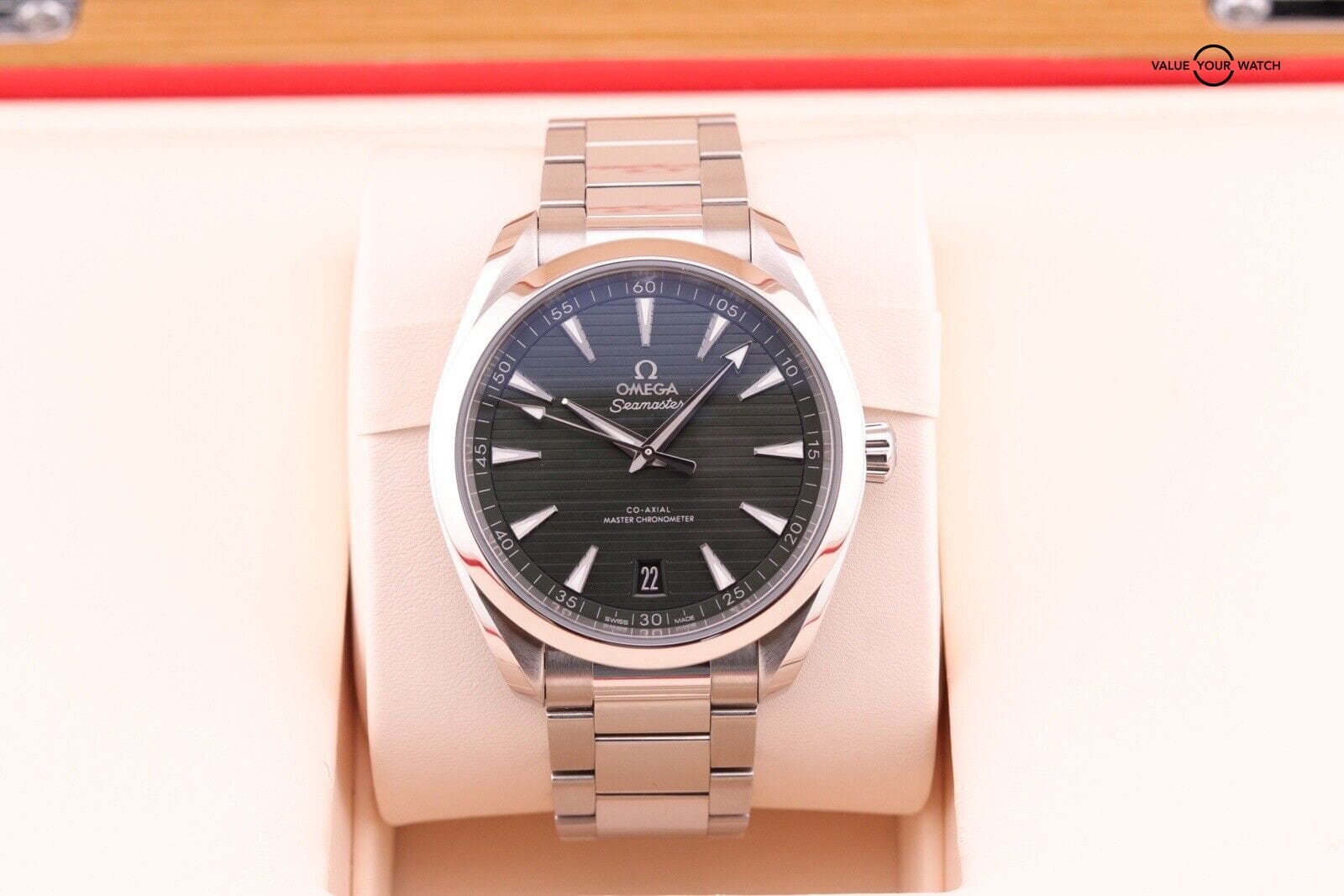 Omega Seamaster Aqua Terra 220.10.41.21.10.001 Olive Green Dial 41MM Automatic