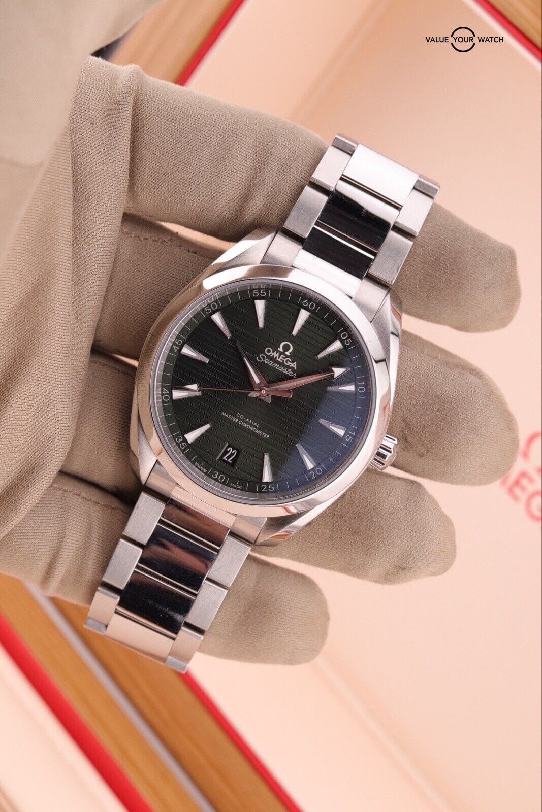 Omega Seamaster Aqua Terra 220.10.41.21.10.001 Olive Green Dial 41MM Automatic - Image 3