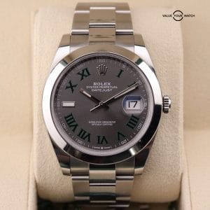 2023 Rolex Datejust 41mm | 126300 | Wimbledon Oyster | Complete Set