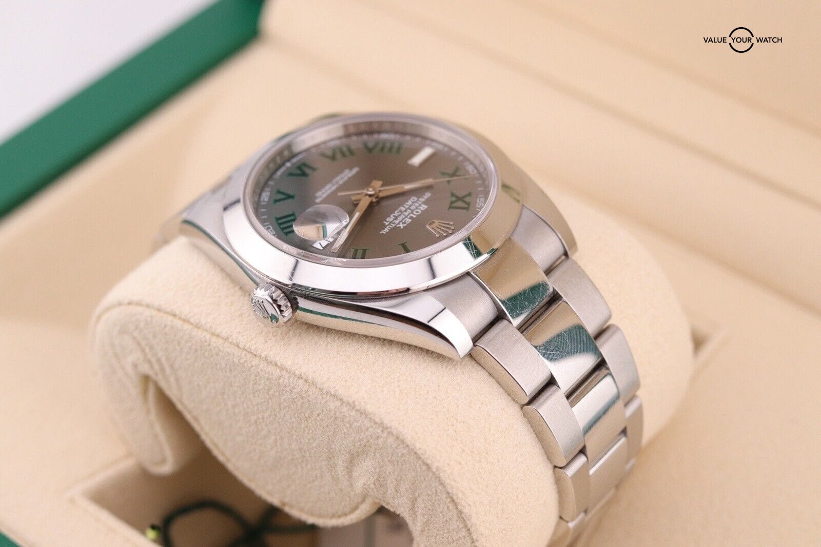 2023 Rolex Datejust 41mm | 126300 | Wimbledon Oyster | Complete Set - Image 6