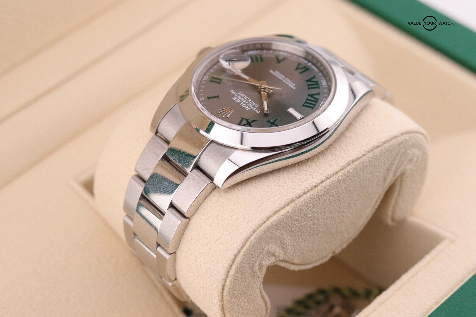 2023 Rolex Datejust 41mm | 126300 | Wimbledon Oyster | Complete Set - Image 8