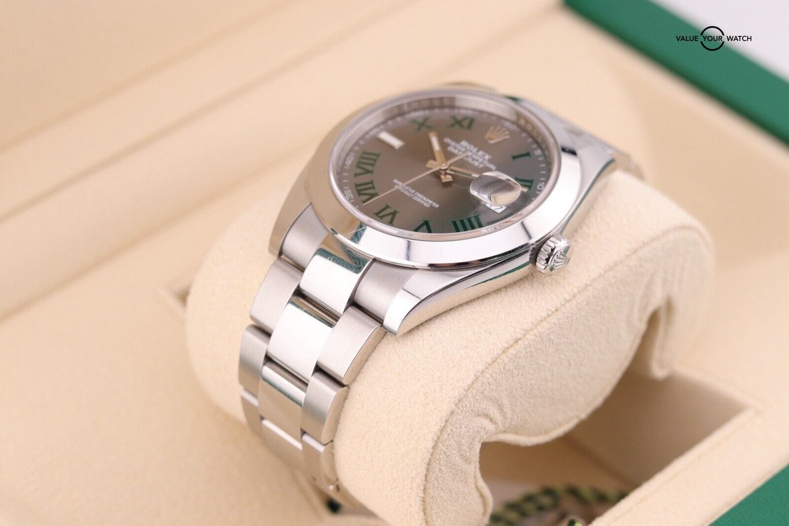 2023 Rolex Datejust 41mm | 126300 | Wimbledon Oyster | Complete Set - Image 14