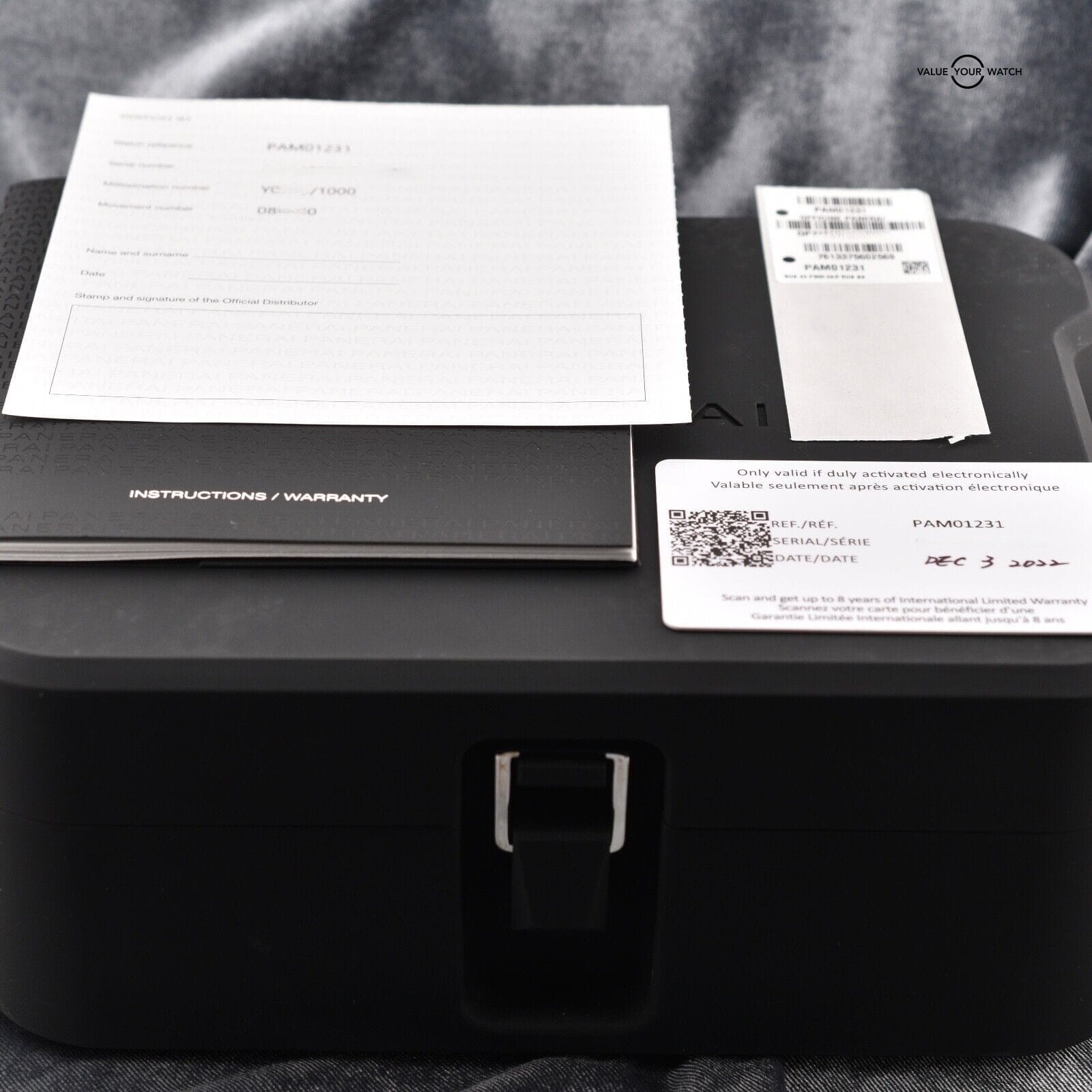 Panerai 1231 Submersible Carbotech 42mm Men's Watch, Ref. PAM01231 w/ B&P (PAM02231) - Image 11