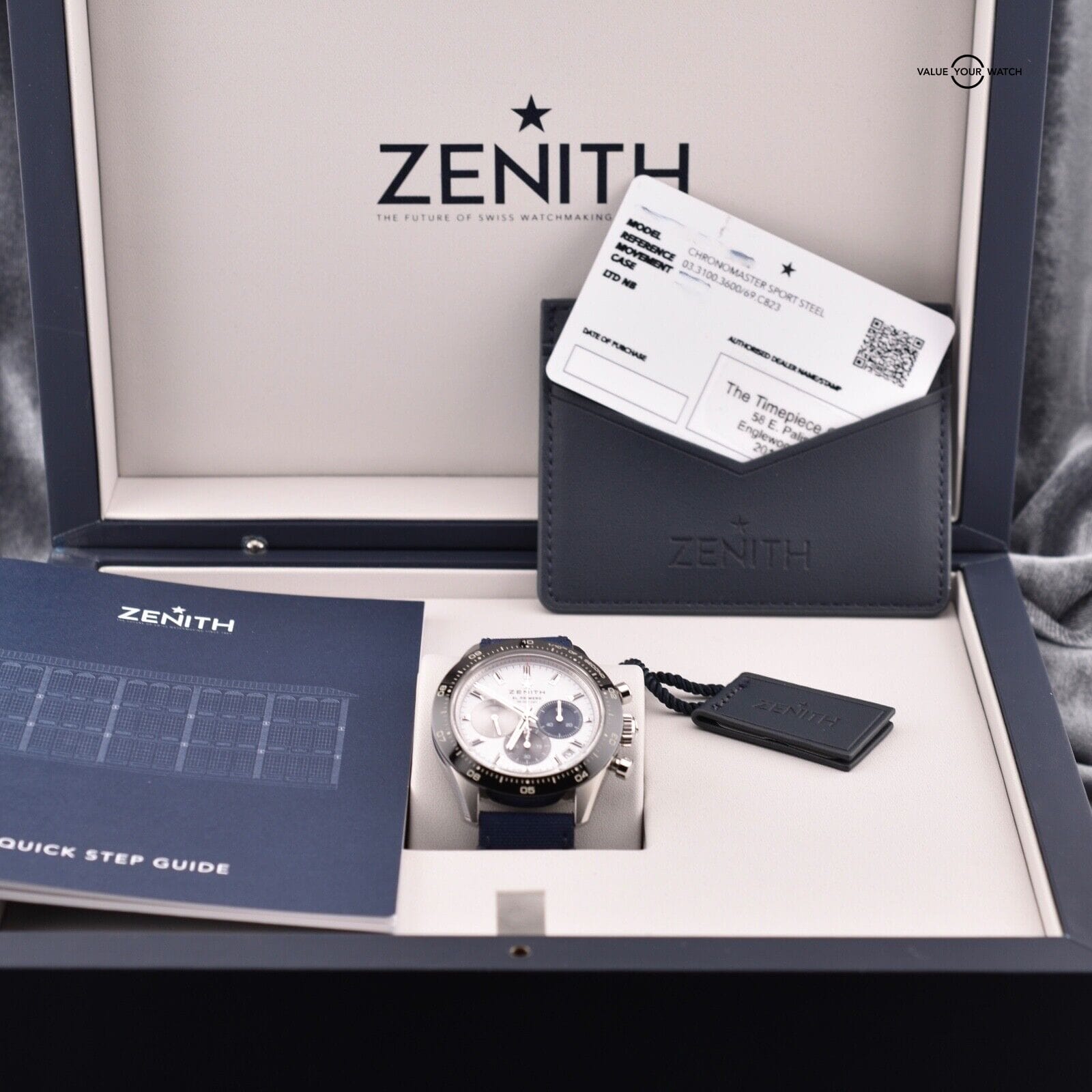 Zenith Chronomaster Sport Men's Watch 41mm, Ref. 03.3100.3600 with B&P - Image 15
