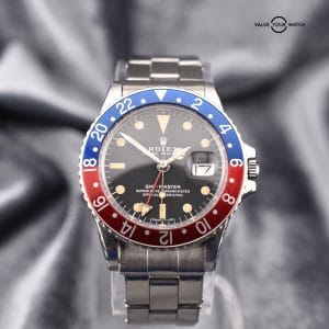 1972 Vintage Rolex GMT-Master, Ref. 1675 with Papers and RSC Card – 3.18M Serial