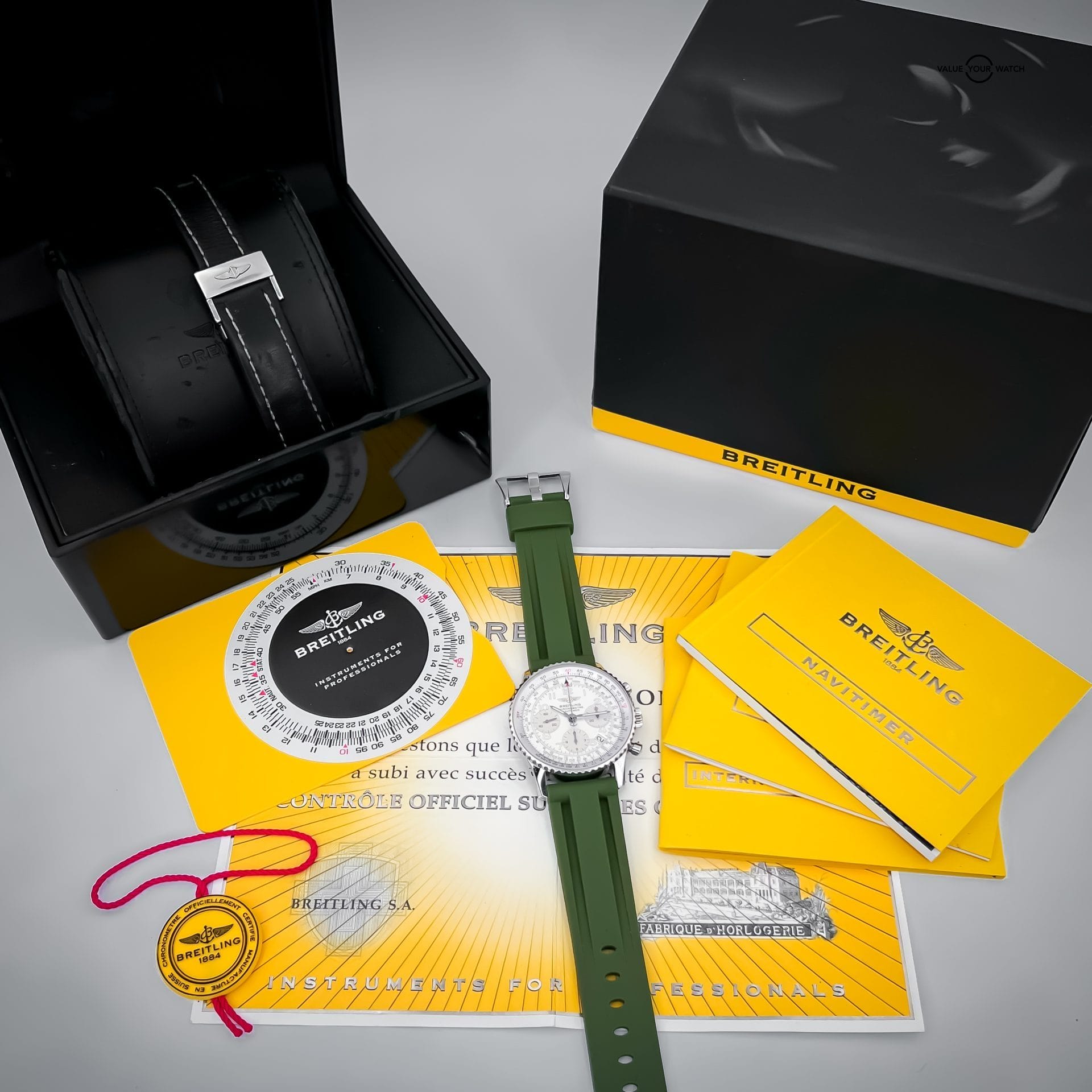 Breitling Navitimer A23322 Complete Box and Papers - Image 9