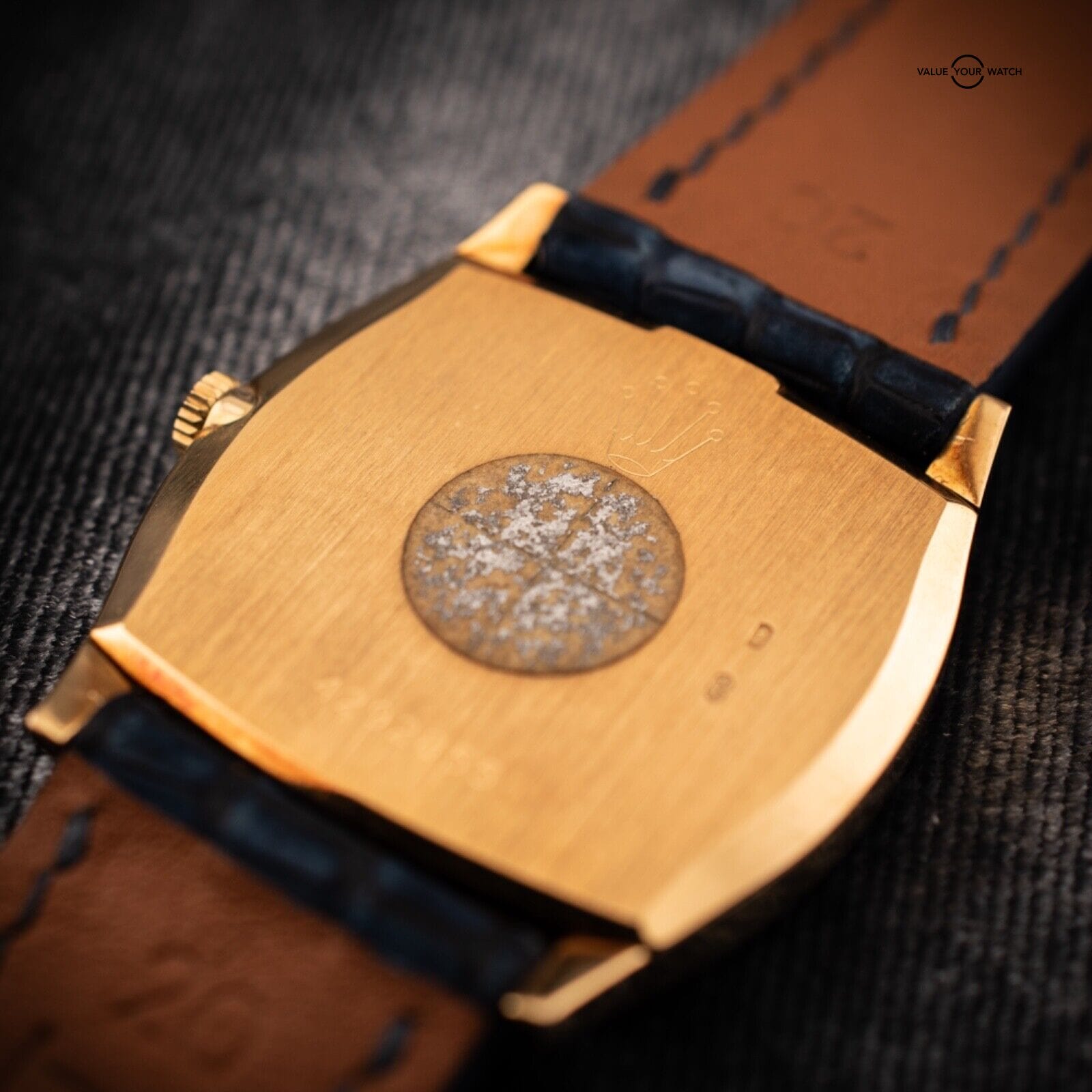 1979 Rolex Cellini, Ref. 3805 Champagne Dial 18K Yellow Gold Mens Watch with B&P - Image 5