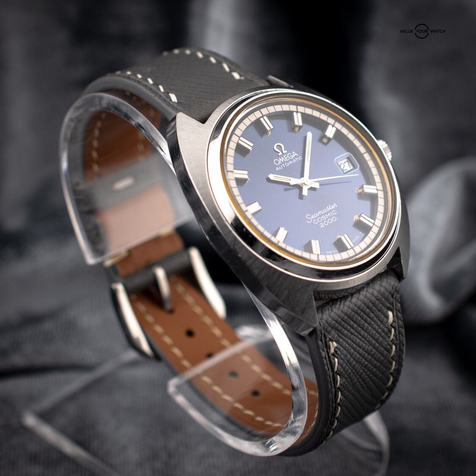 Vintage Omega Seamaster Cosmic 2000, Ref. 166.0130 with incl. Original Bracelet - Image 12