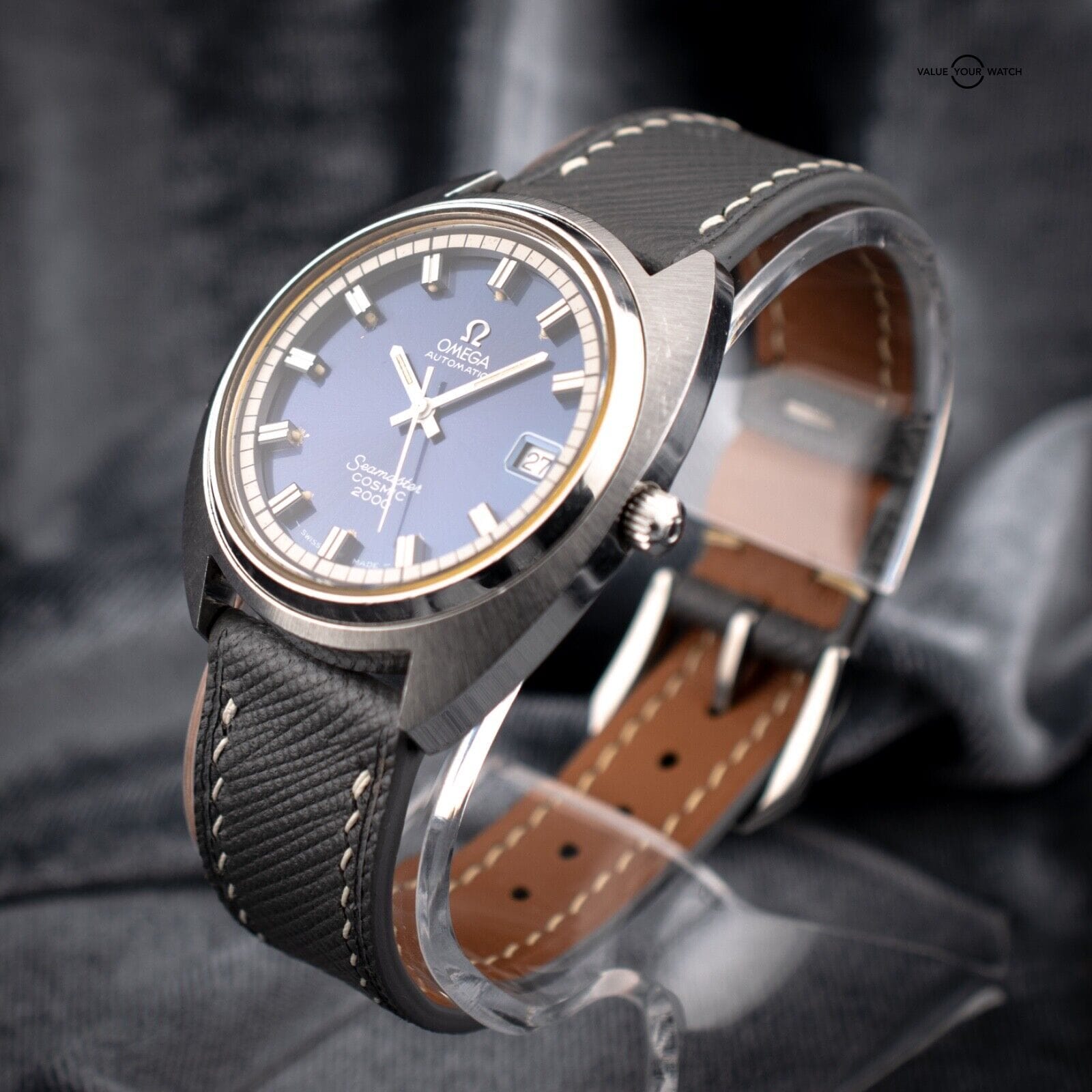 Vintage Omega Seamaster Cosmic 2000, Ref. 166.0130 with incl. Original Bracelet - Image 13