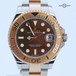 2022 ROLEX Yacht-Master 268621 37mm 18K Rose Gold Chocolate Dial BOXES/PAPERS!