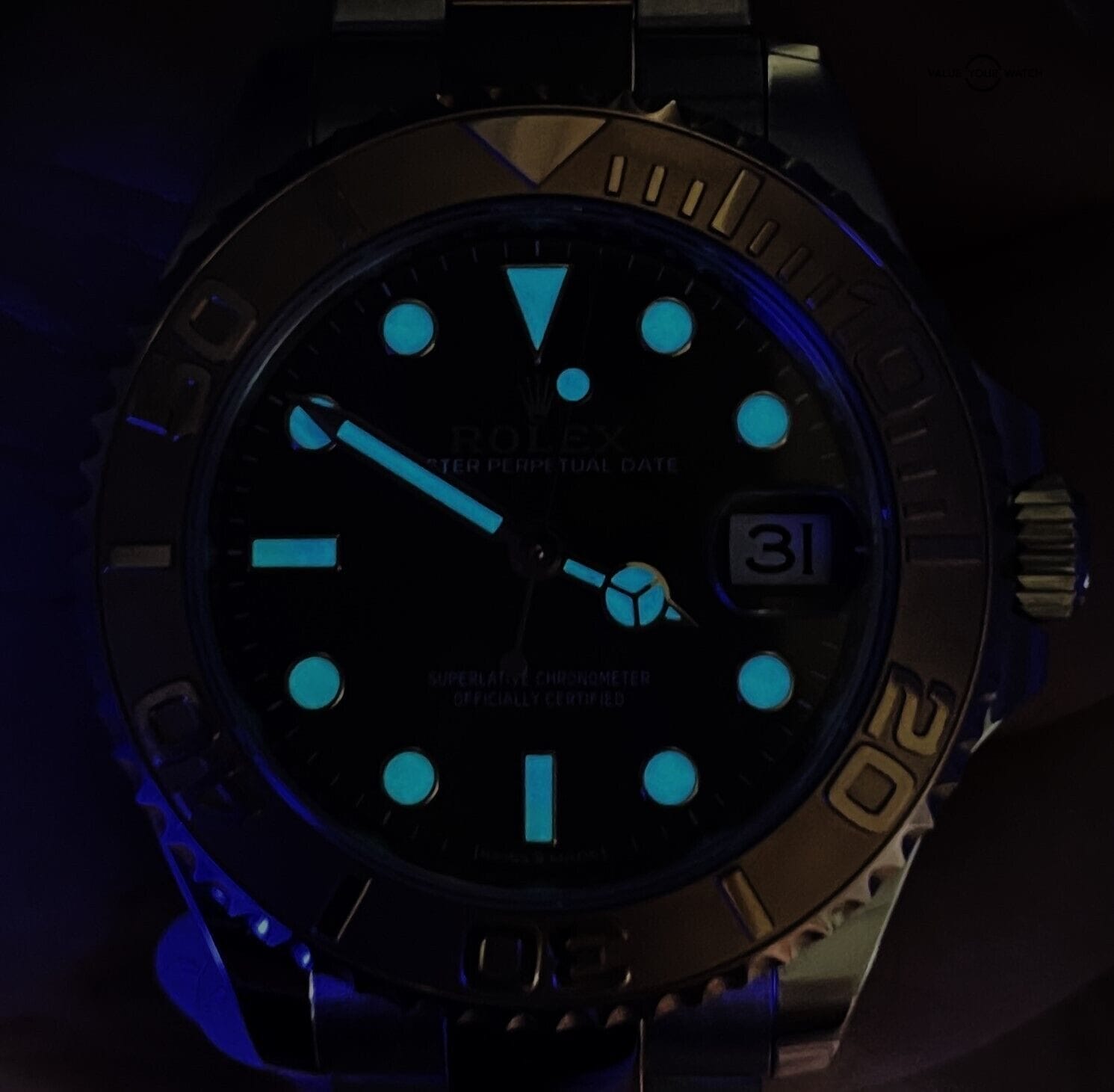 2022 ROLEX Yacht-Master 268621 37mm 18K Rose Gold Chocolate Dial BOXES/PAPERS! - Image 15