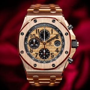 Audemars Piguet Royal Oak Offshore Chronograph 26470OR 18kt Rose Gold Brick MINT