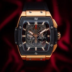 Hublot Spirit of Big Bang King Gold Skeleton 45mm MINT & Complete 601.OM.0183.LR