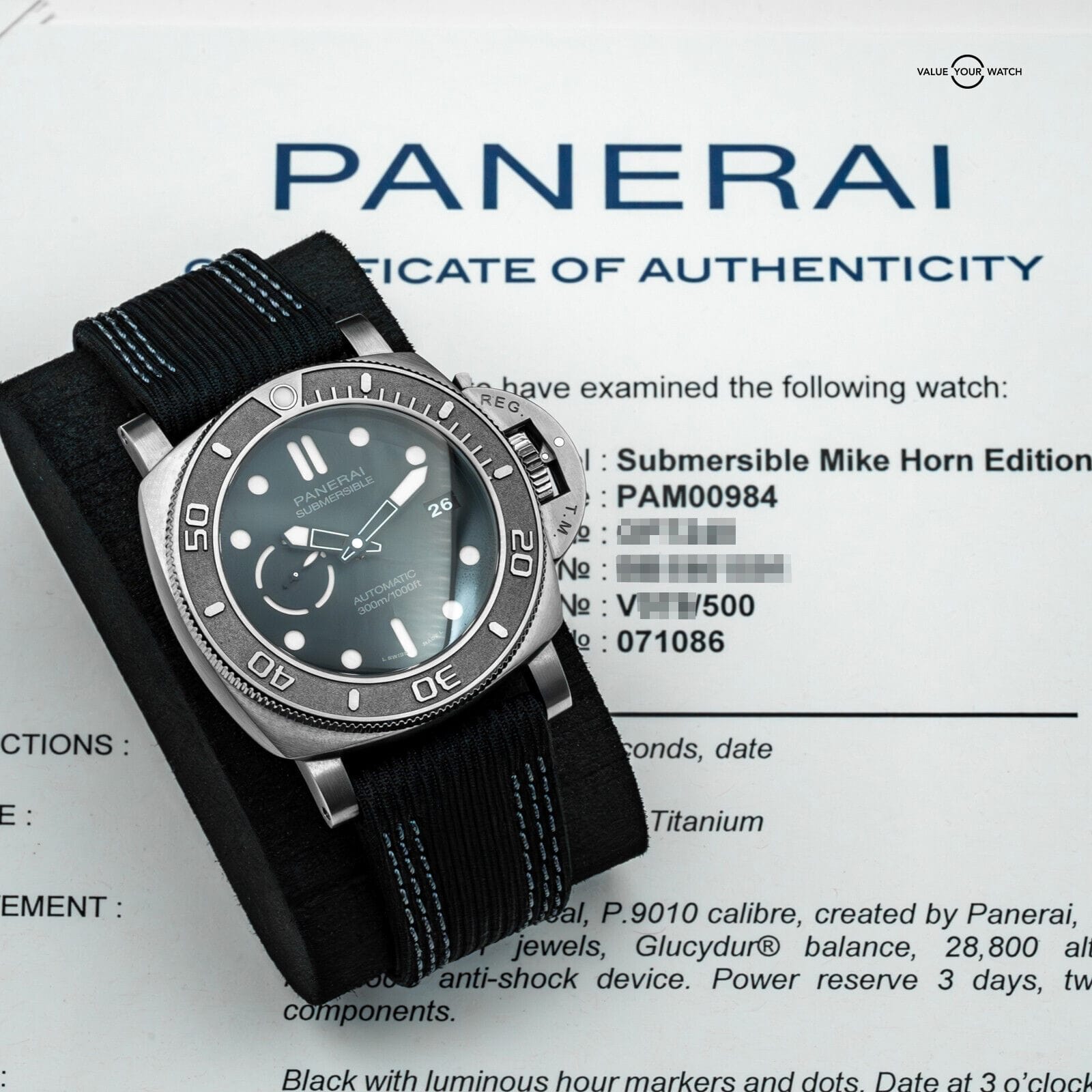 Panerai 984 best sale