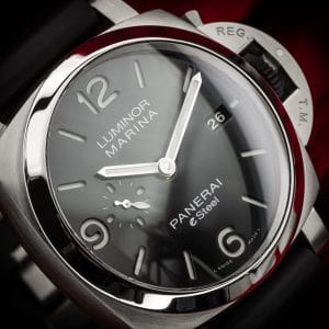 Panerai Luminor Marina Grigio Rocca eSteel PAM01358 Complete 44mm MINT! PAM 1358