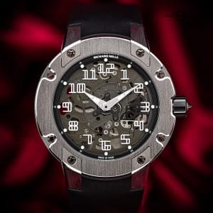 Richard Mille RM 033 TI Extra Flat Titanium Skeleton Dial Complete 2021 RM033