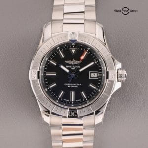 Breitling Avenger Automatic 43 Blue Dial Watch – A17318 – FULL SET – MSRP $4,400