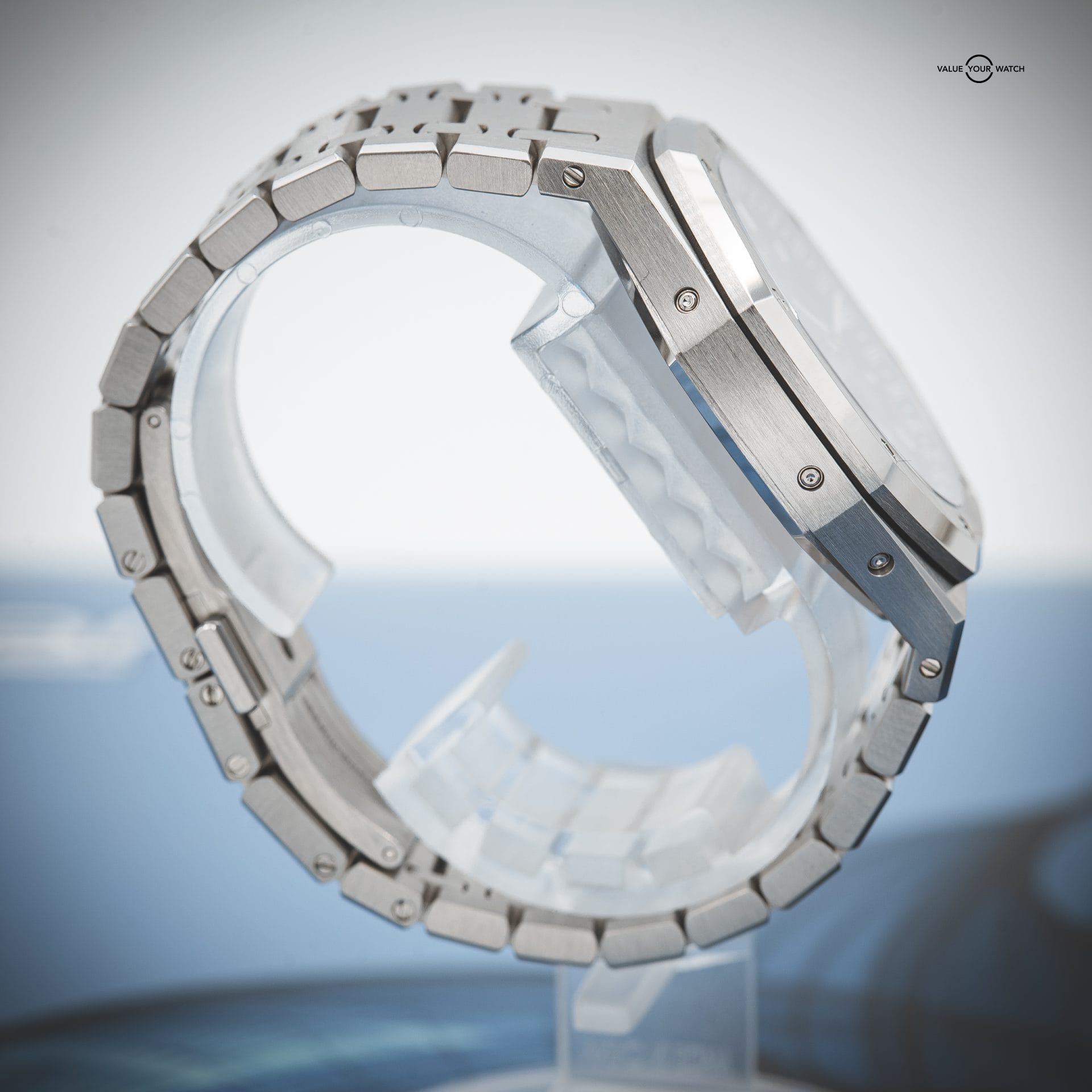 2017 Audemars Piguet Royal Oak Perpetual Calendar 26574ST.OO.1220ST.02 Blue Dial (41mm) FULL SET, SERVICE - Image 9