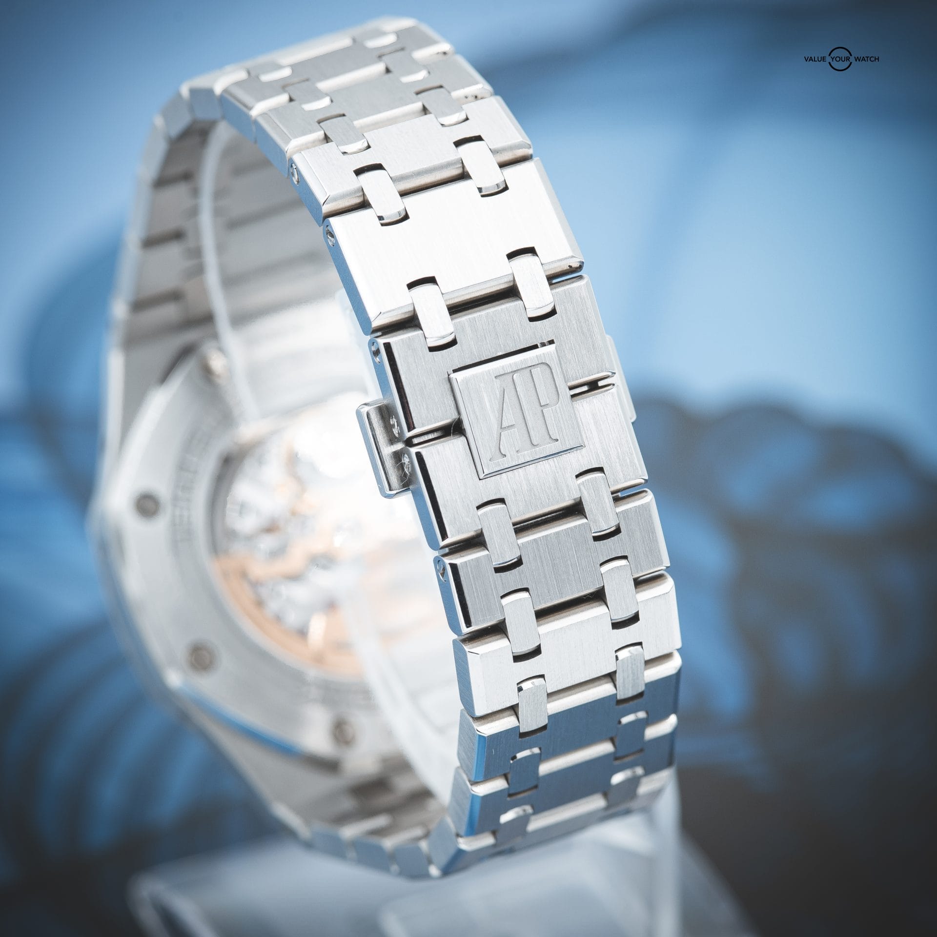 2017 Audemars Piguet Royal Oak Perpetual Calendar 26574ST.OO.1220ST.02 Blue Dial (41mm) FULL SET, SERVICE - Image 14