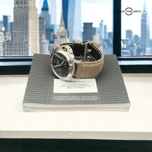 2013 Panerai Luminor GMT 1950 3 Days 44MM Black Dial Rubber Strap (PAM00321)