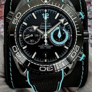Omega Seamaster Planet Ocean 600M Black Ceramic – ETNZ Deep Black Edition 45.5mm – 215.92.46.51.01.003 – Full Set